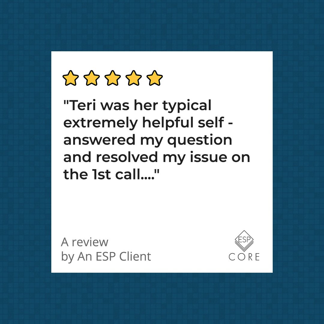 Teri Hilfiker scored another five-star review! Way to go!