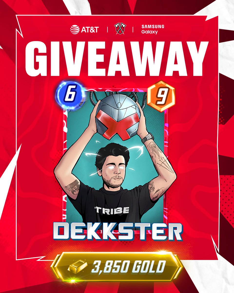 DekksterGaming's tweet image. 🚨 3,850 GOLD GIVEAWAY 🚨

- Follow @TribeGaming &amp;amp; @DekksterGaming  
- Comment on this post 
- Retweet  

Winner will be chosen on August 15th, prize will be paid out via PayPal.