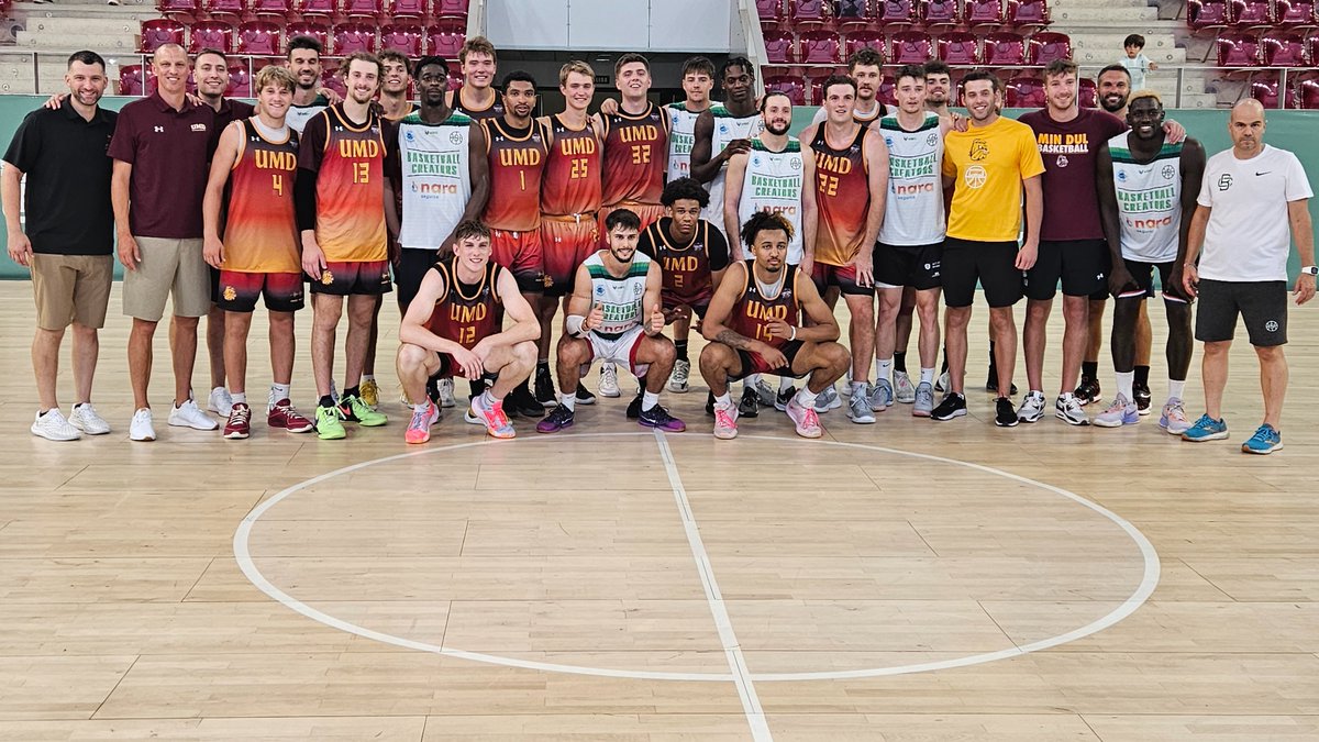 🇪🇸 RECAP: <a href="/UMDBulldogMBB/">UMD Men's Basketball</a> Begins 1-0 in Spain with victory over Madrid Select

📰 bit.ly/45kHqaW

#MakeMoves x #BulldogCountry