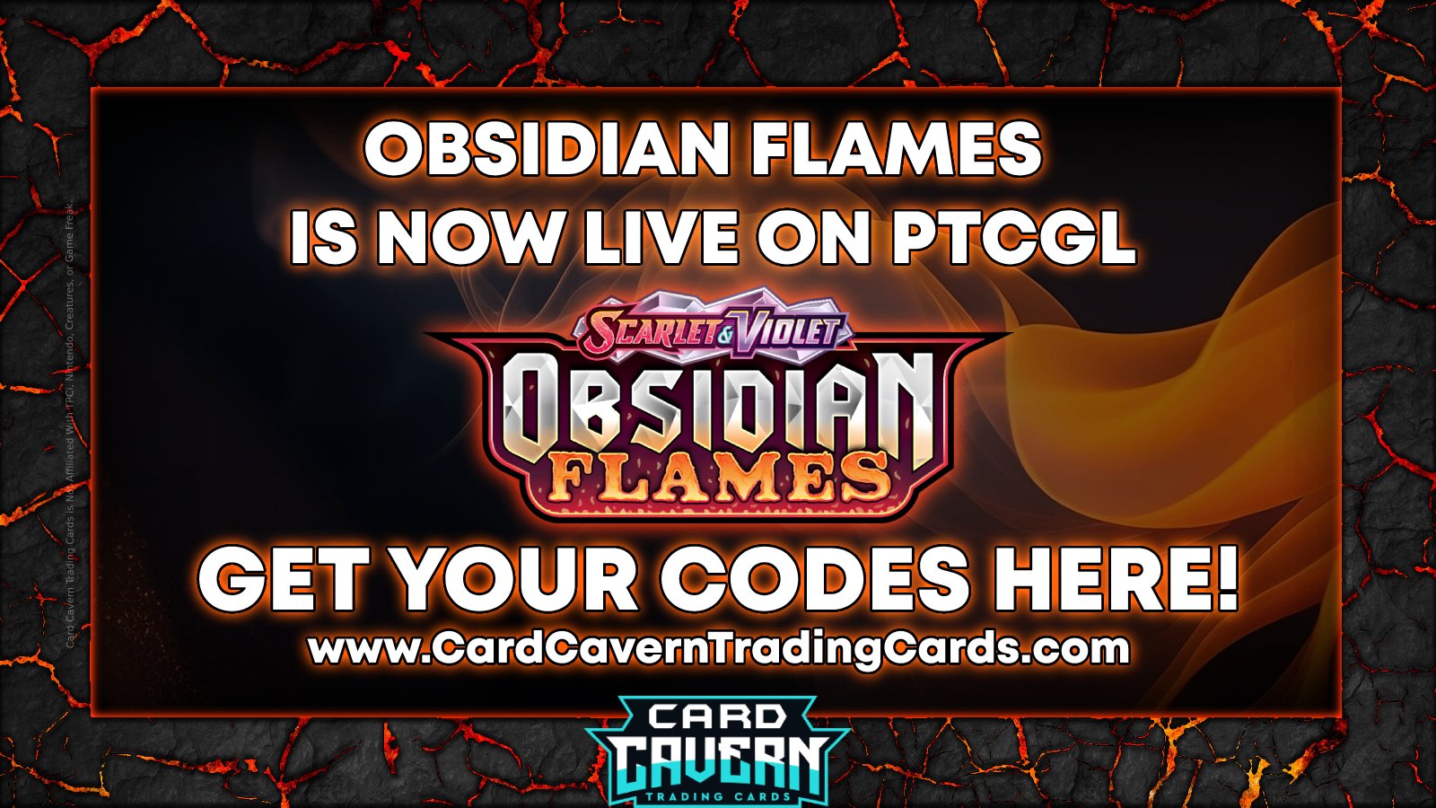 Obsidian Flames Elite Trainer Box PTCGL Promo Code - Charmander