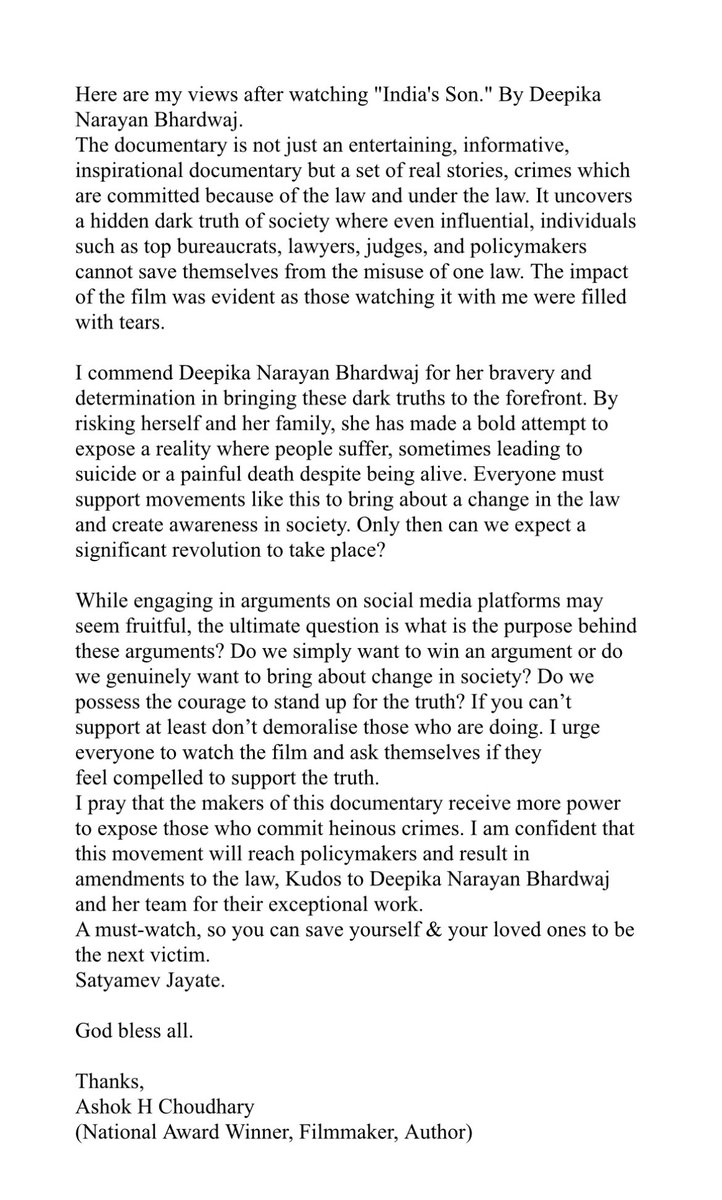 Ashok H Choudhary tweet media