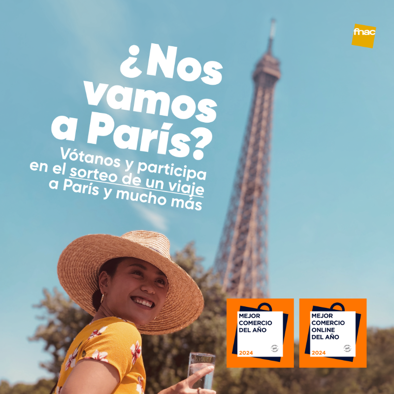 Fnac_ESP's tweet photo. ¿Piensas en Fnac cada vez que tienes que hacer un regalo cultureta?

Nos hemos presentado a Mejor Comercio del Año y Mejor Comercio del Año Online 2024 en la Categoría Libros y Música. 

Vótanos y entrarás en el sorteo de un viaje a París, una tele de plasma y más premios.
