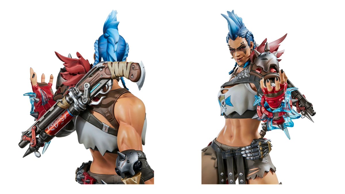 OWCavalry's tweet photo. Secure your limited edition #Overwatch2 Junker Queen statue now 👑

Available to pre-order on the Blizzard Gear Store, this 16.25-inch collectible costs $1000 and is scheduled to ship starting November 2023.

🛒 https://t.co/7AIXoJALSZ https://t.co/uFattqErU7