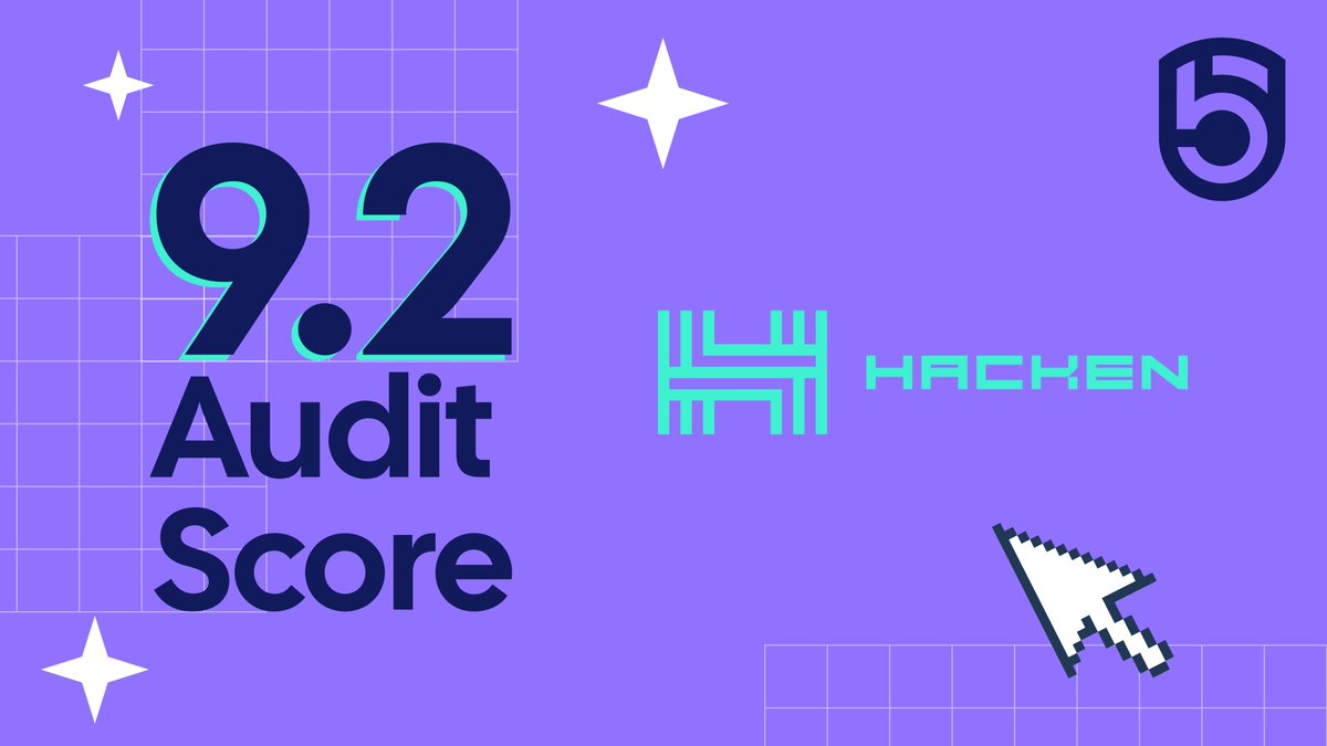 🛡 Security is our top priority 🛡

We're proud to announce that our audit scored an incredible 9.2! 👀

Thank you <a href="/hackenclub/">Hacken🇺🇦</a> for helping keep the community safe 🫡

Audit 👇
hacken.io/audits/bit5/

<a href="/Galxe/">Galxe</a> campaign to earn points for our Superconductor Airdrop 👇