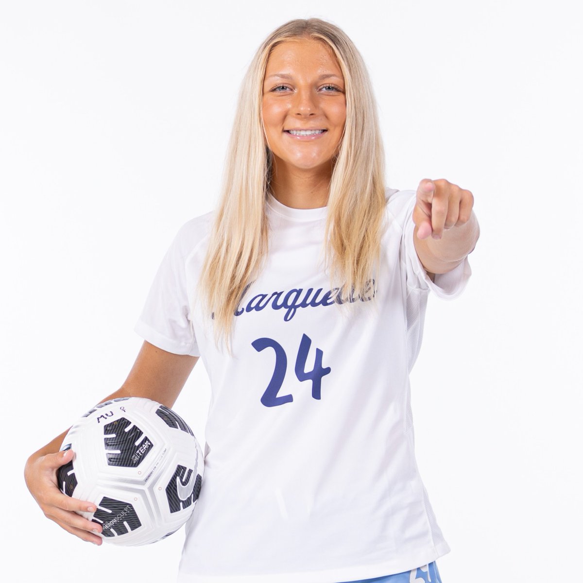 Happy birthday to freshman @taylorschad15, who finished with 144 goals in just two seasons at Keil High School, netting four goals in the state championship match. Have a great day!

#WeAreMarquette