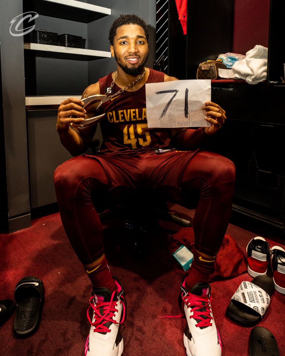 cavs's tweet photo. JYD: Junkyard DON. 🐶

#CavsPlayerWeek | @spidadmitchell https://t.co/Blyj0lmnVo
