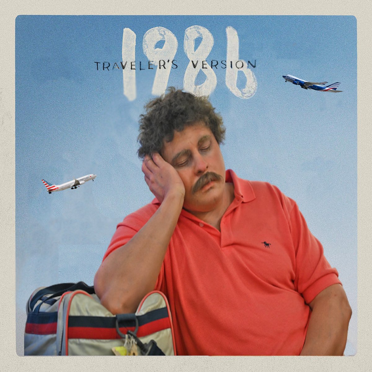 MCO's tweet photo. The Traveler arrived at our airport in 1986, and he's been having the Wildest Dreams ever since. 😴 #1989TaylorsVersion https://t.co/vL2cDdHrGY