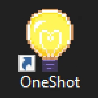 Day 5 of the Oneshot Shortcut
LITTLE HACK: Put the shortcut in a pendrive and go to school with it to play oneshot

#OneshotGame