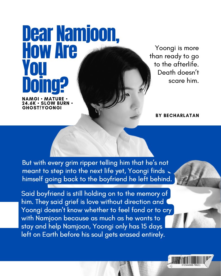 belatskiii's tweet photo. #NAMGI ⁠— Dear Namjoon, how are you doing? 

❀ Mature | 24.6k  

❧ Ghost Yoongi
❧ Angst and Hurt/Comfort 
❧ Slow burn
❧ Happy/Hopeful Ending
❧ Promises and Letting go
❧ written for @agustdfest 

📂 https://t.co/4FeAJK33cZ https://t.co/7qprSF2935