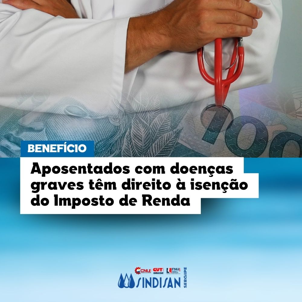 sindisan_se's tweet photo. 👴🏻🫰 Pessoas portadoras de doenças graves têm direito à isenção do Imposto sobre a Renda da Pessoa Física (IRPF) incidente sobre os rendimentos relativos à aposentadoria, pensão ou reserva/reforma, inclusive o 13º salário.

🖥️📲 Saiba mais no site.

👉 https://t.co/GW5AvrBMsY https://t.co/NzKKI71isS