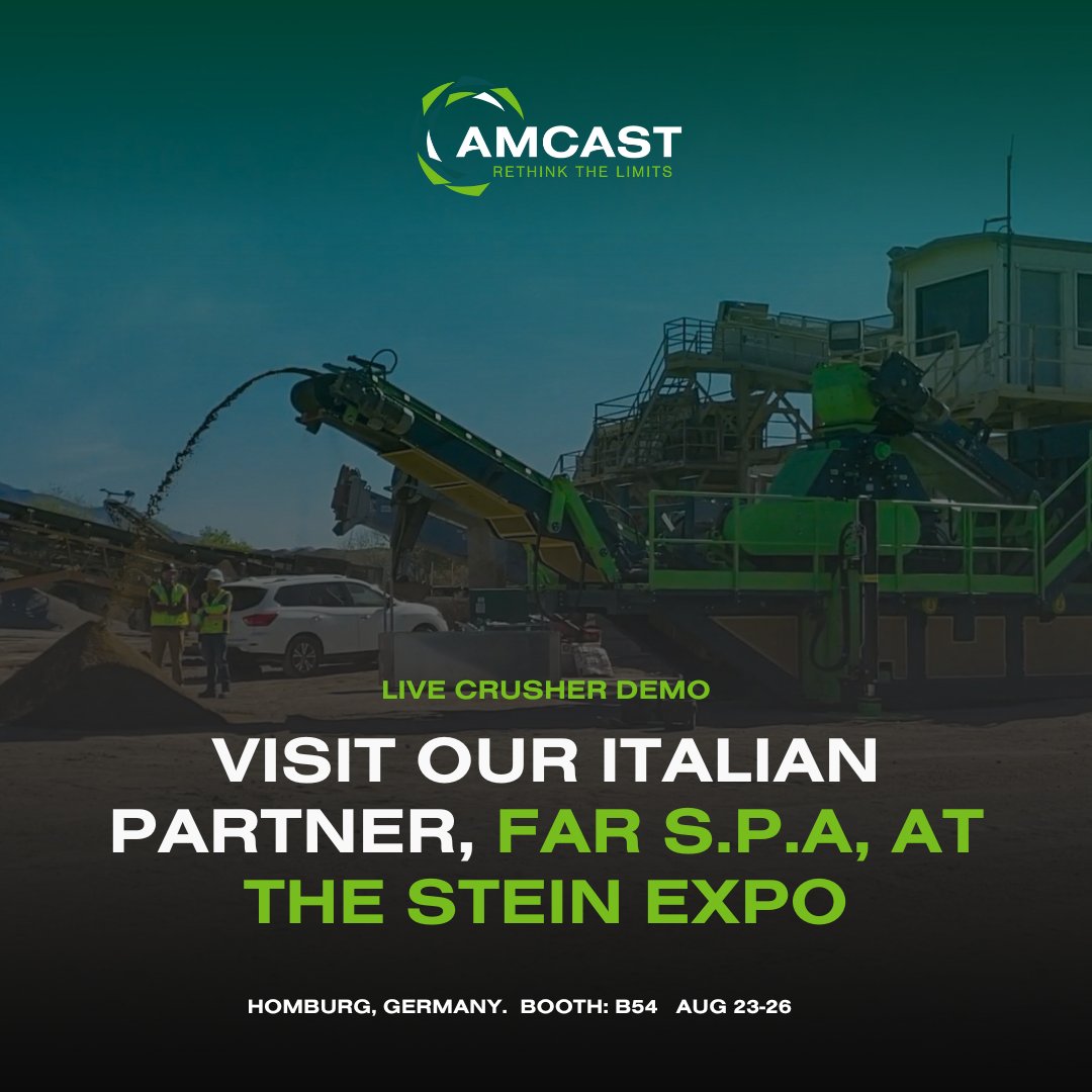 See live demos of the Rocky 600 Transformer and the MFI 600 portable crushing units this August!
#mining #aggregate #miners