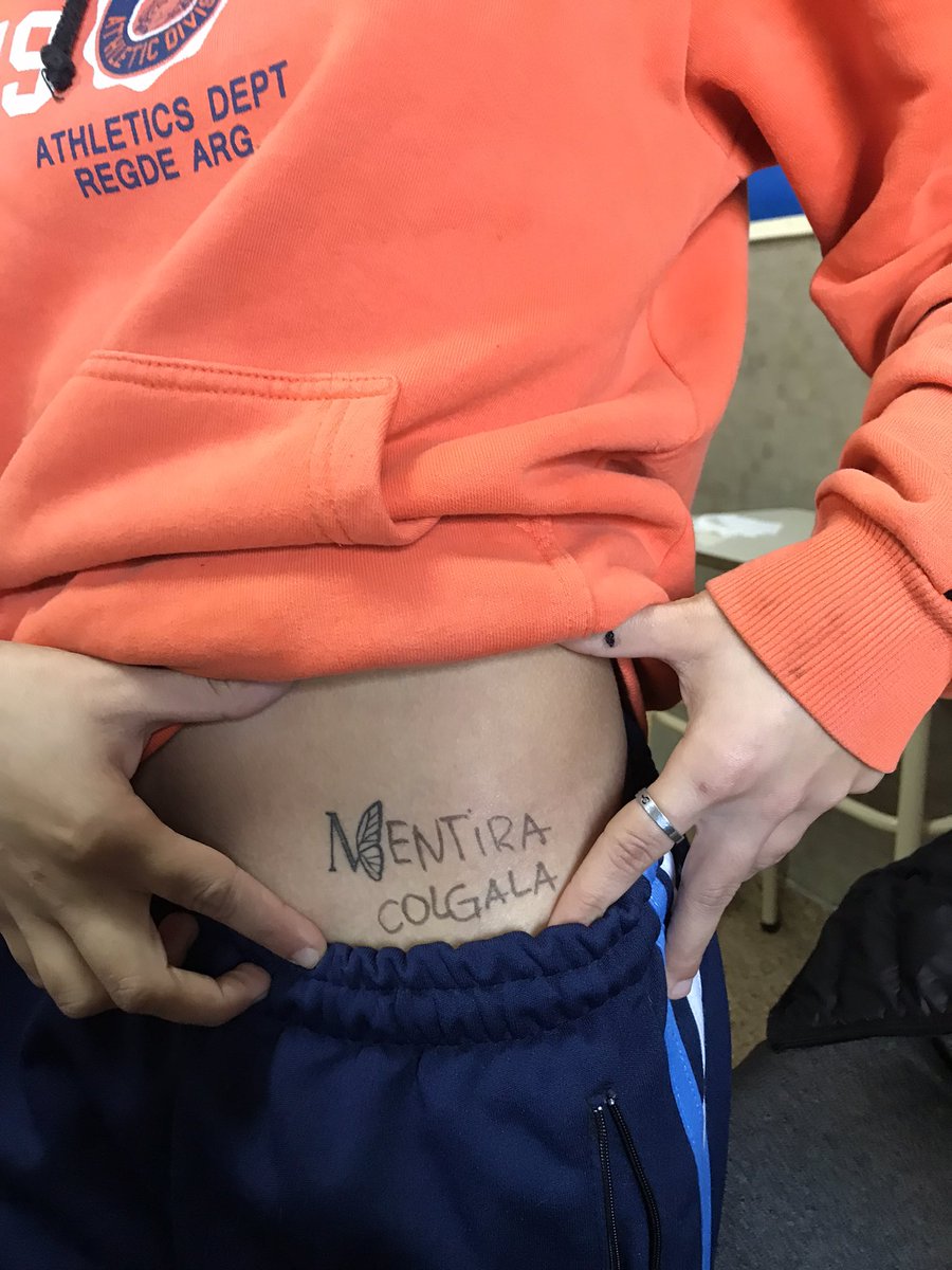 mi amiga después de que recapacitó