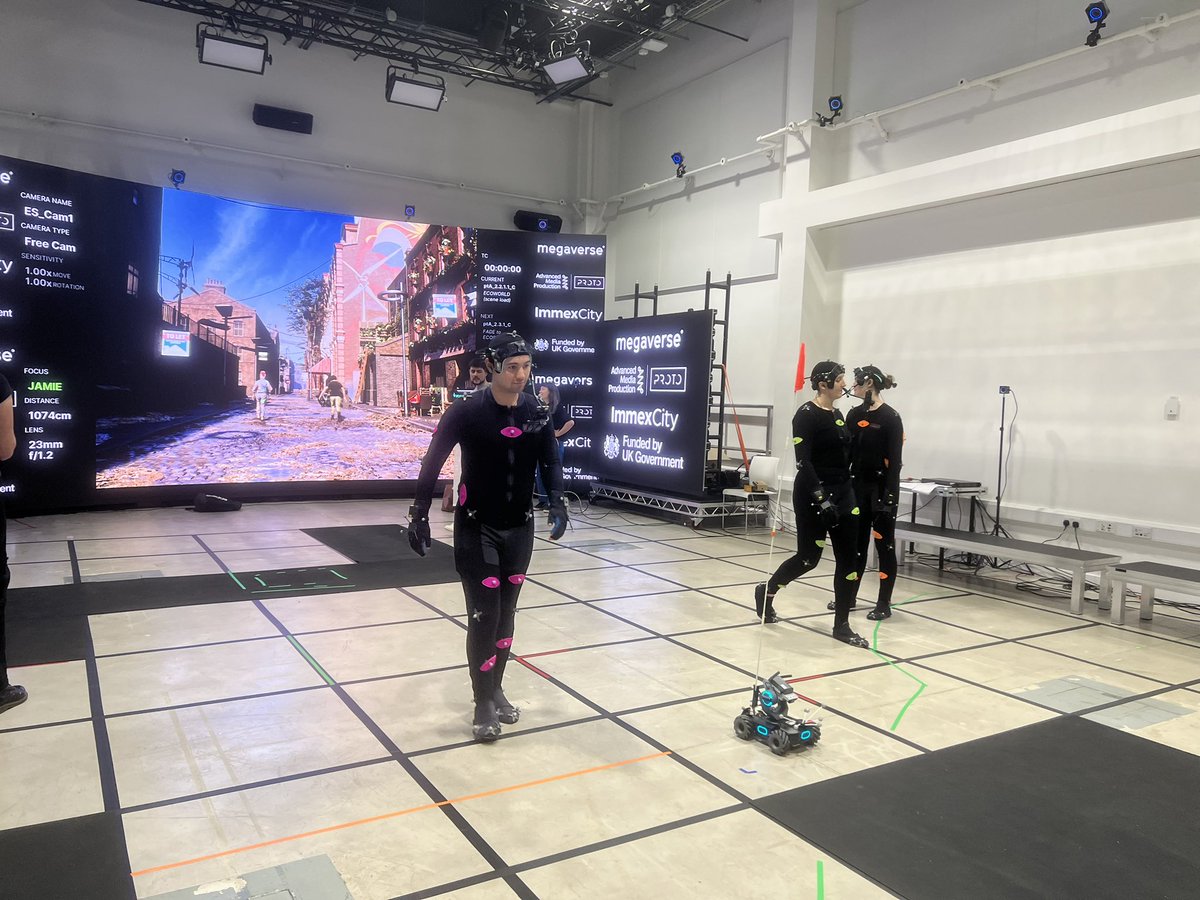 SunSoftCity's tweet photo. This afternoon we are hosting an event at @weareproto alongside @wearemegaverse to learn more about MoCap. 

We are exploring some of Megaverse’s past and upcoming projects, including next week’s two-part interactive show: Game Changers.

Play 👉 https://t.co/XwuNl7rx1h https://t.co/d8jLXx4GYW