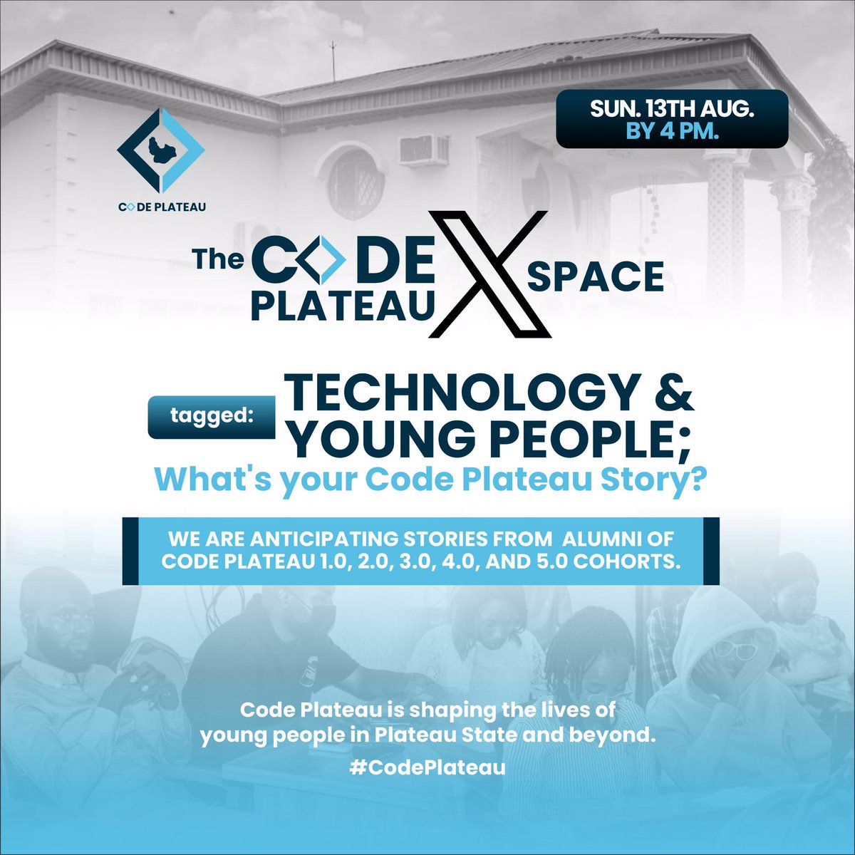 code_plateau's tweet photo. Dear Alumni,  Share your Code Plateau experience with us &amp; let's celebrate the impact this program has had on your life.

Whether you were a part of cohort 1.0-5.0, we want to hear your story. Let's showcase how technology is shaping the future of Plateau State.!!

#CodePlateau https://t.co/AIofjVmcqI