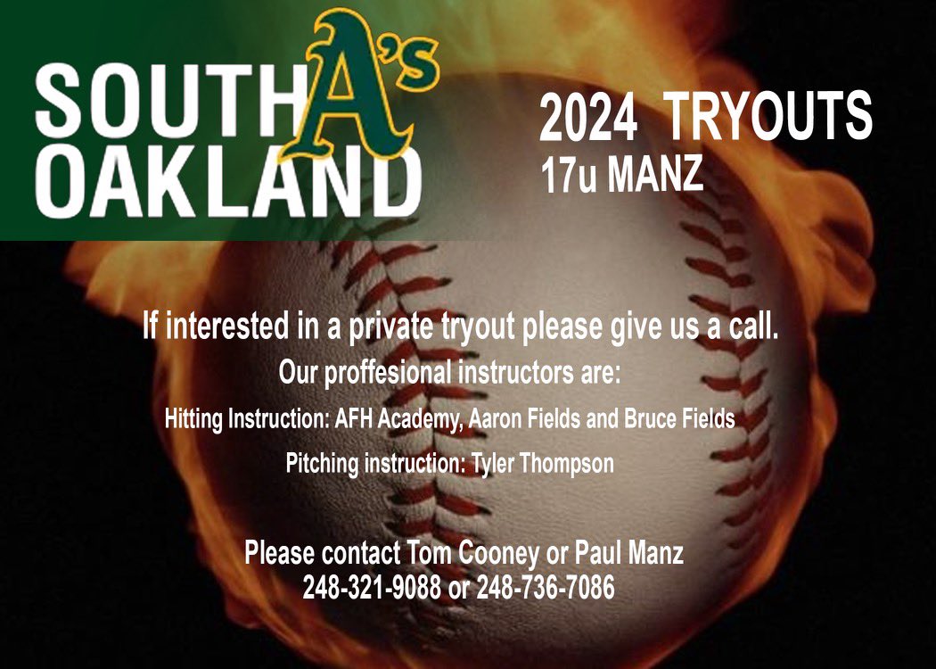 17U Manz is looking to add! 👇🏼