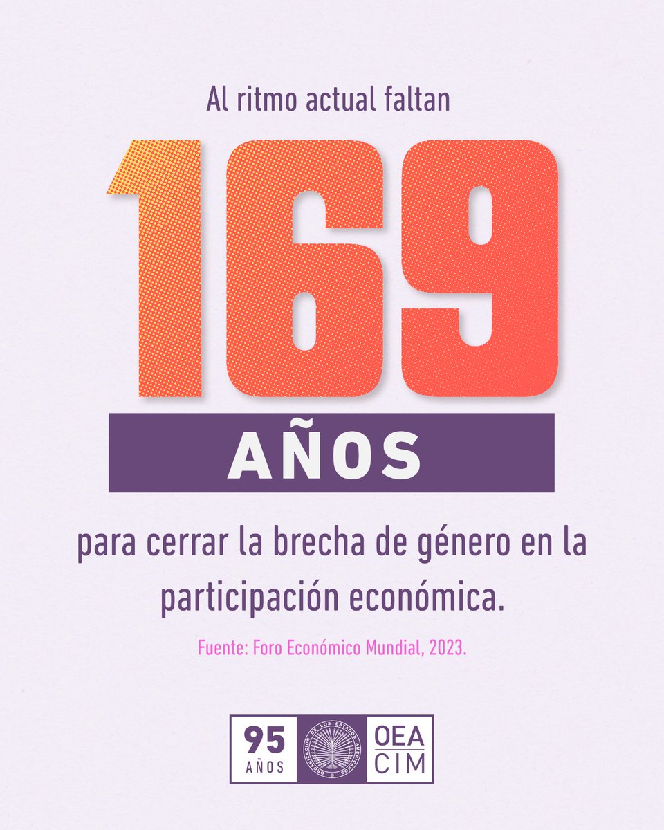 CIMOEA's tweet photo. Reducir las brechas de género es crucial para impulsar el crecimiento, lograr la igualdad y reducir la pobreza en la región.🌎

Desde la CIM elaboramos marcos normativos y jurídicos que garanticen el pleno ejercicio de los derechos económicos de las mujeres y su autonomía. ♀️ https://t.co/d4Hw2xRZhC