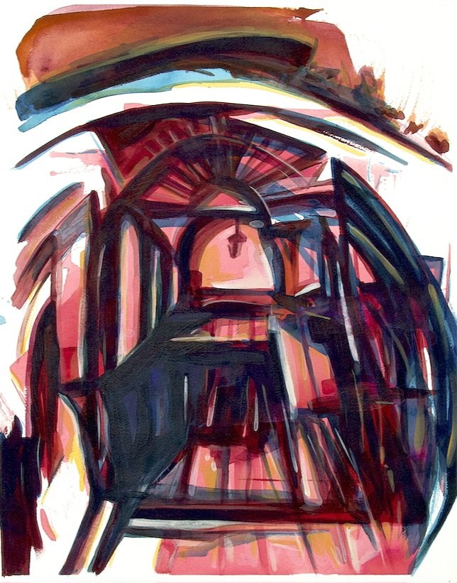 zahranazariart's tweet photo. The Pink Room (Cloister of the Franciscan), acrylic on paper, 22x15 in, 2023
.
#yucatan #cloister #valladolid #mexico #16thcenturyarchitecture #colorfularchitecture #architecturalpainting #loveofcolor #abstractart #artonpaper #newyorkartist #chelseastudio #interiordesign https://t.co/cGlpzO2xqw