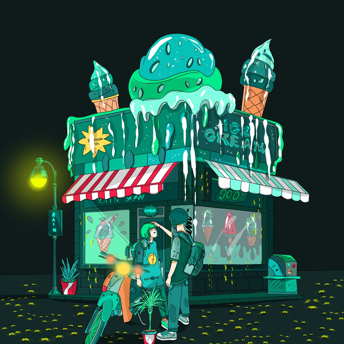 NEW Drop On! <a href="/mallow__art/">Now found at @mallowdotart</a>🔥
1/1 Reserve: 2 SOL mallow.art/artwork/7FLZ2f… 👈