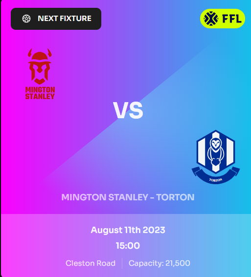 Tomorrow the Mighty #Torton FC are on the way to #MingtonStanley for the first game of the new #Footium season. Hopes are high. It's the hope that kills you!! 😂⚽️ <a href="/Footium/">Footium</a>