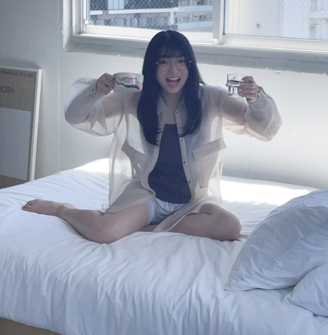 完全受注生産品】進藤あまね 2024 キャンバスパネル 進藤あまね 写真パネル