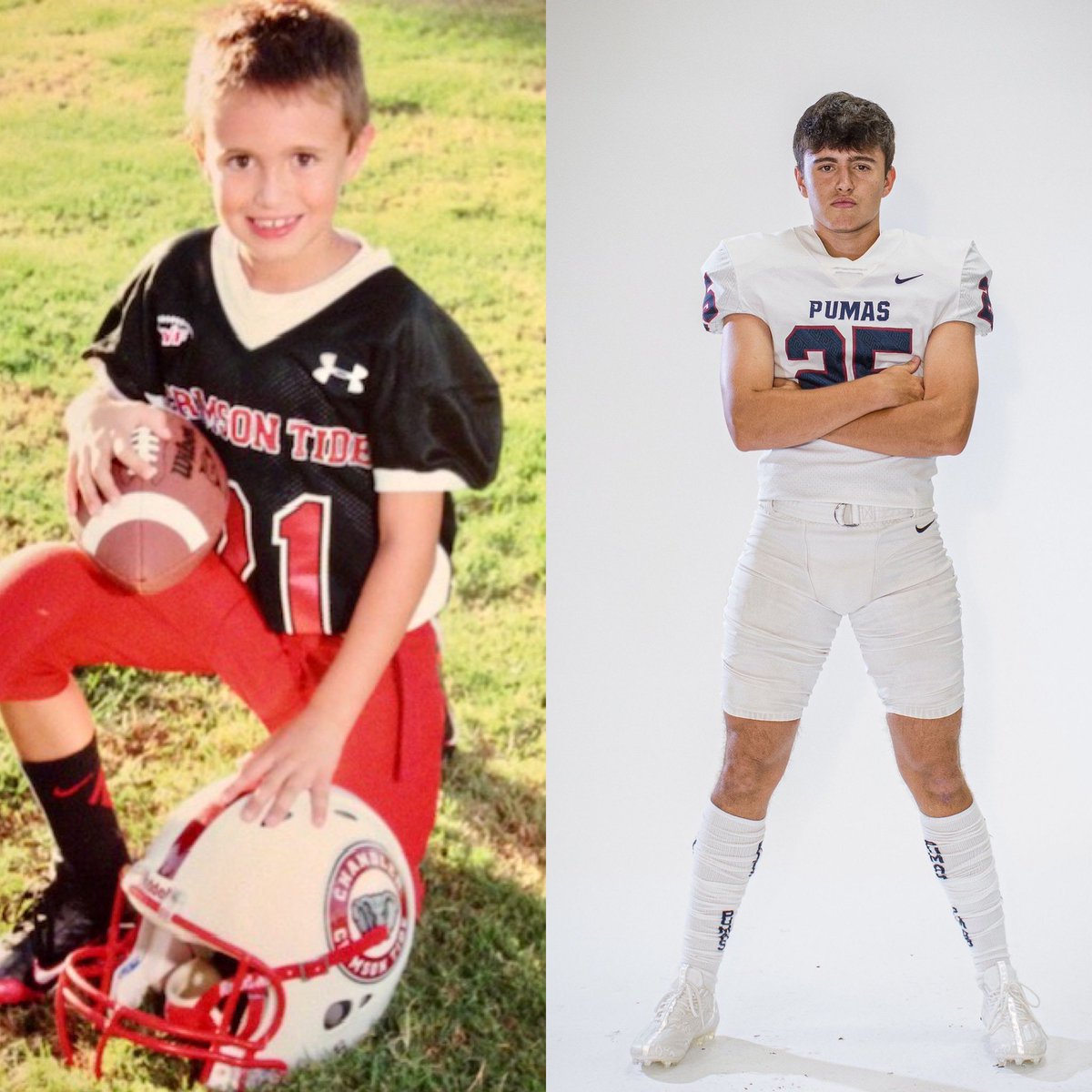 perrypumas's tweet photo. From Youth Sports to Varsity Football as a Perry Puma! #Seniors #Class2024 #Berger19 #Post25 #Wells21 #Kern26 🏈🐾 https://t.co/yXzGzS0B8I