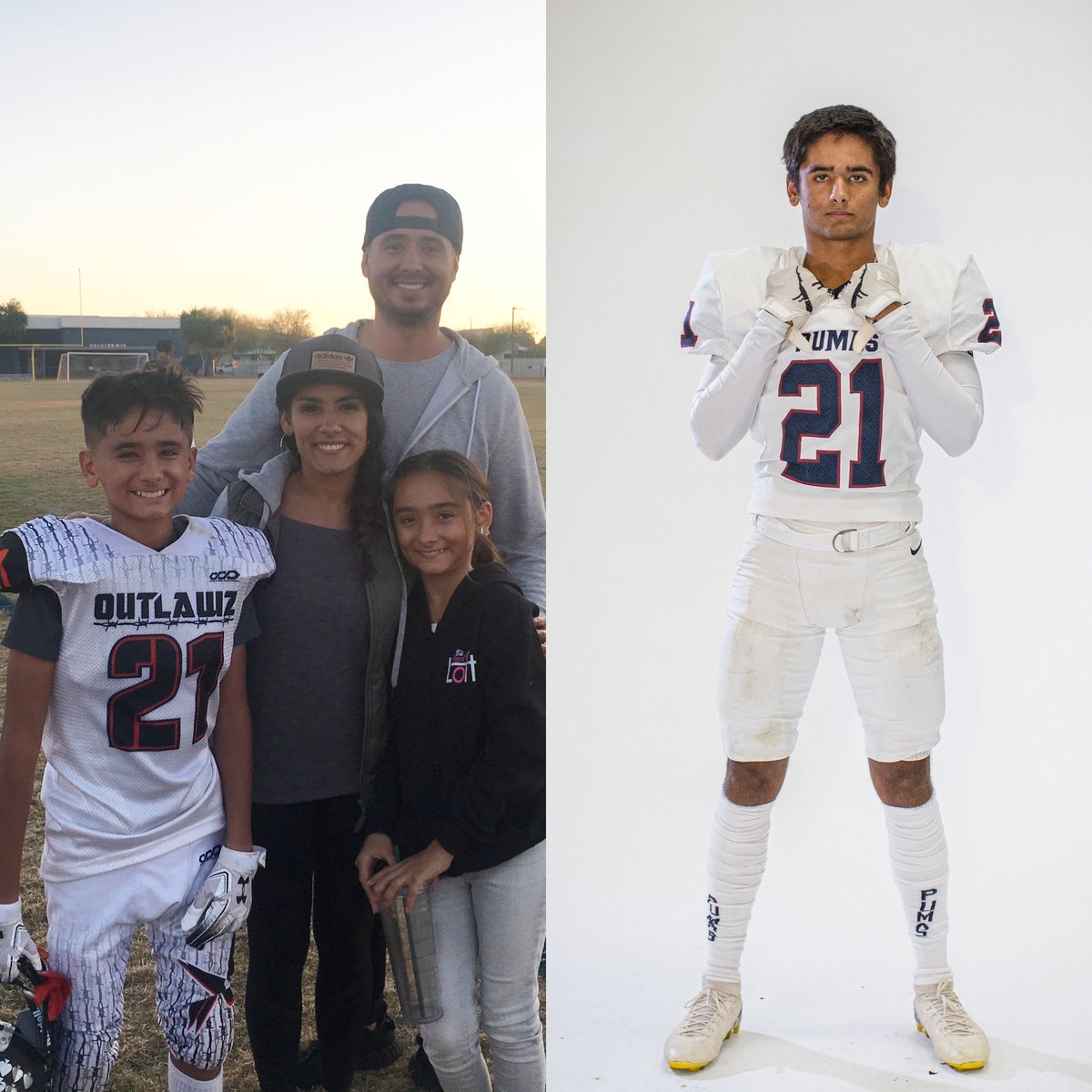 perrypumas's tweet photo. From Youth Sports to Varsity Football as a Perry Puma! #Seniors #Class2024 #Berger19 #Post25 #Wells21 #Kern26 🏈🐾 https://t.co/yXzGzS0B8I