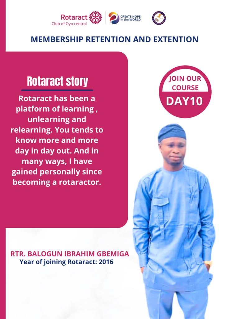 Rac_Oyocentral's tweet photo. Fellowship !!!

It's that time of the year to join youth of great minds. Rotaract Club of Oyo Central is a Club to belong to💖

☎️ 08167351823
#KnowUs.
#joinUs.
#RacOyoCentral.
#Raczonek
#RID9125 https://t.co/Qtj8iZl9PG