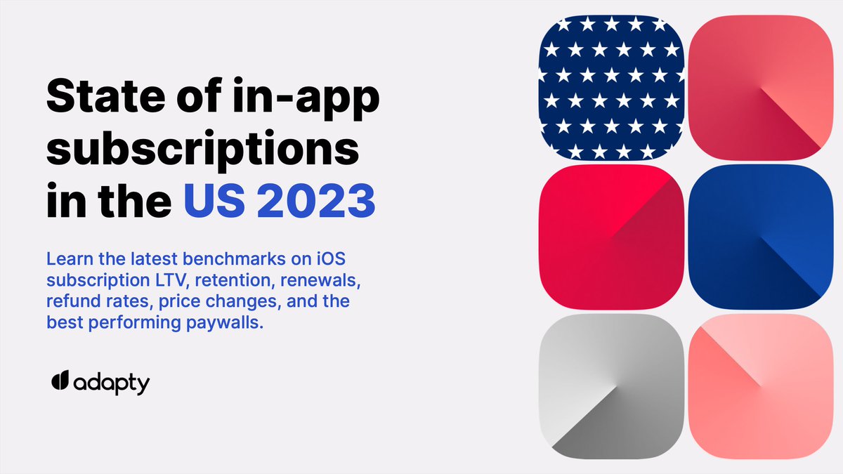 erhantezakar's tweet photo. Adapty’nin State of In-App Subscriptions raporu benim de bu yolun başında uygulama içi ürünlerimi ve fiyatlarını oluştururken faydalandığım, sektör için çok önemli bir kaynak.
#MobilePublishing’e ilgi duyan herkesin detaylıca incelemesini tavsiye ederim. Detaylar için @menzilcim https://t.co/lqr4dddC5o