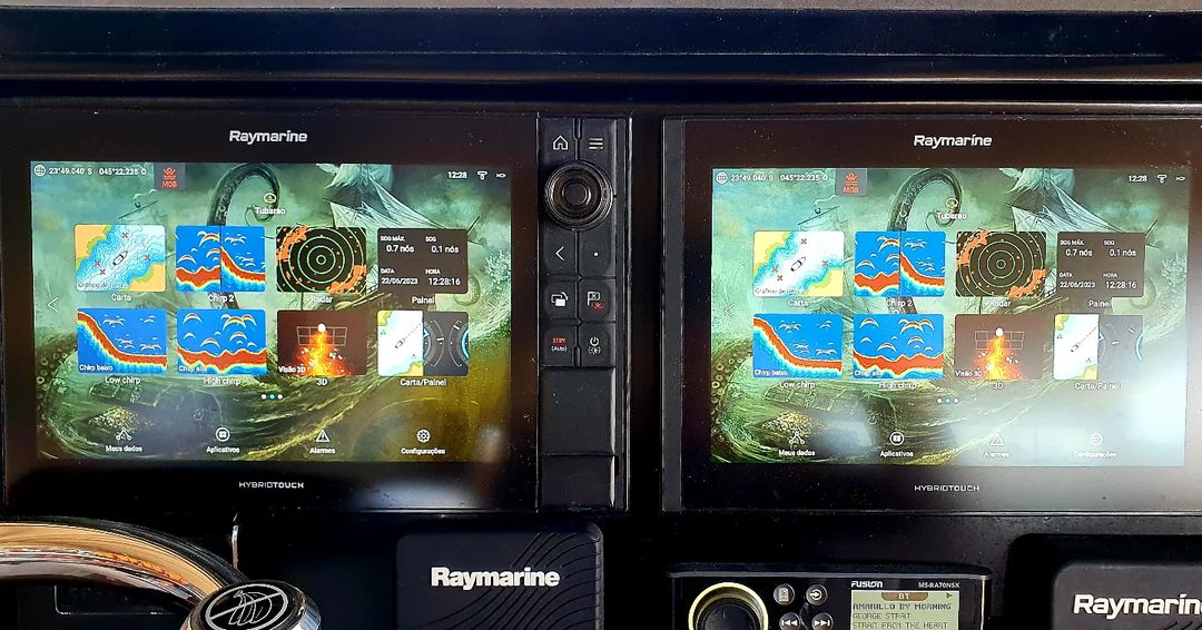 Mode-based icons are looking sharp on Antonio Amaral's Axiom® Pro display, available in Lighthouse v 4.4. bit.ly/3QAZcTm

#RaymarinePro #MarineElectronics #MarineTechnology #RaymarineAxiom