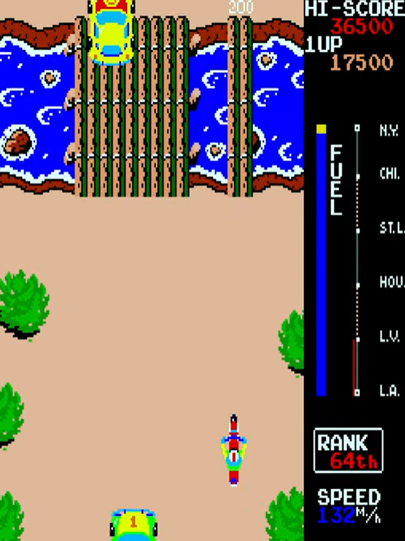 GamerDeMeia's tweet photo. 🕹️Zippy Race
🏢Irem
📅1983
🕹️M52
👥1-2
🎮Corrida
📝Uma corrida de Los Angeles a New York em sua moto contra 89 carros querendo derrubar você. Como o controle não é analógico ou a moto vai tudo pro lado ou você tem que controlar nos 'toquinhos'. Difícil. #arcadeverse https://t.co/RJjsjHDzpf