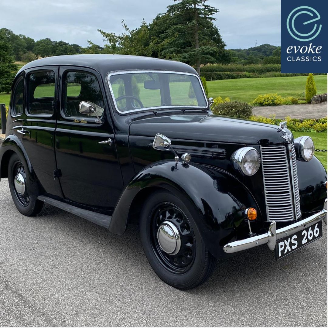 EvokeClassics's tweet photo. LIVE AT AUCTION
1947 Austin 8
https://t.co/12BtZYFTR7
+ Four Door Six Light
+ Black
+ Factory fitted sunshine roof
+ A comprehensive rebuild over several years
+ Photographic record of the rebuild
#Austin8 #ClassicAustin #ClassicCars https://t.co/fe9zQBfXbD