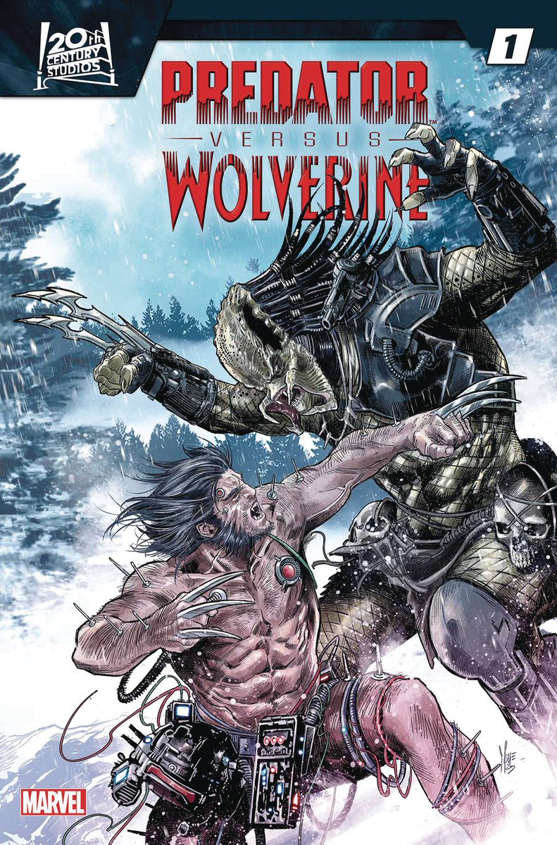 DLairSA's tweet photo. Predator Vs Wolverine! We are taking pre-orders for this mini-series that starts in September. Main cover is by Marco Checchetto, with a variant from Peach Momoko &amp; a pair of homage covers by Mike McKone. PM or call us at 210-615-1229 to place your order, but get it to us by 8/18 https://t.co/vTpVeFUtAd