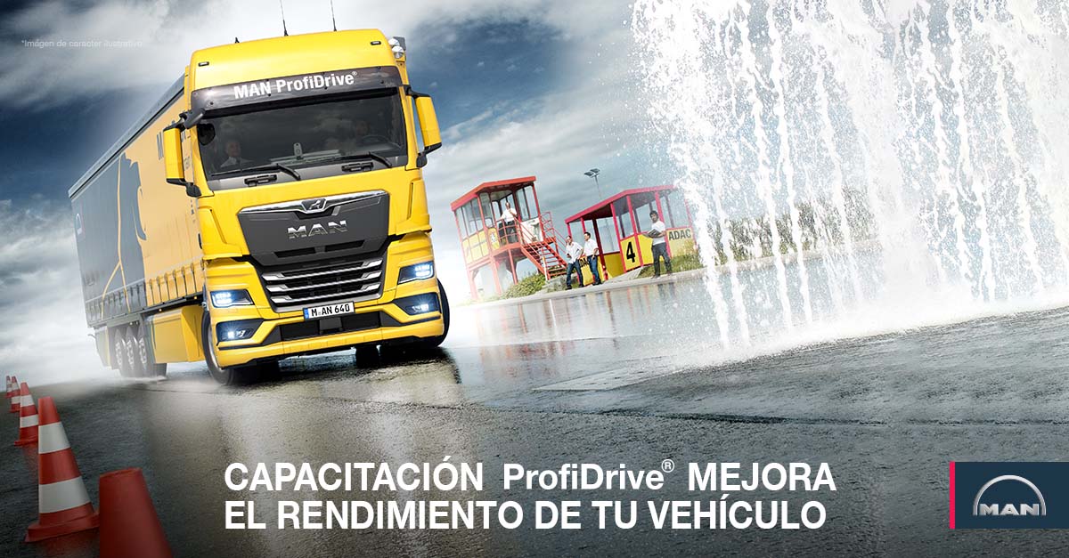 VWMANTruckBus's tweet photo. MAN ProfiDrive es un programa de capacitación para conductores que hará que saques el mayor provecho a tu unidad.
Consulta para más información:
https://t.co/BPSYbHFZN3
#MAN #ProfiDrive #PostVenta https://t.co/6c1UeYubp6