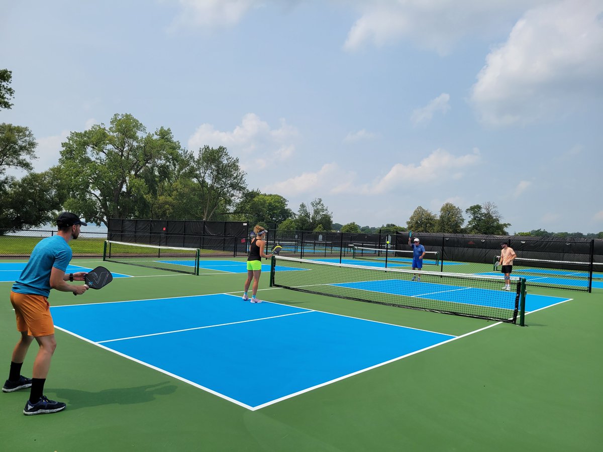 OnondagaCoParks's tweet photo. It's time to Play Pickleball at Onondaga Lake Park! Everyone is invited to the Grand Opening Celebration next week!! More info: https://t.co/Agc3OGzrPx #pickleball https://t.co/6P3QEVEw55