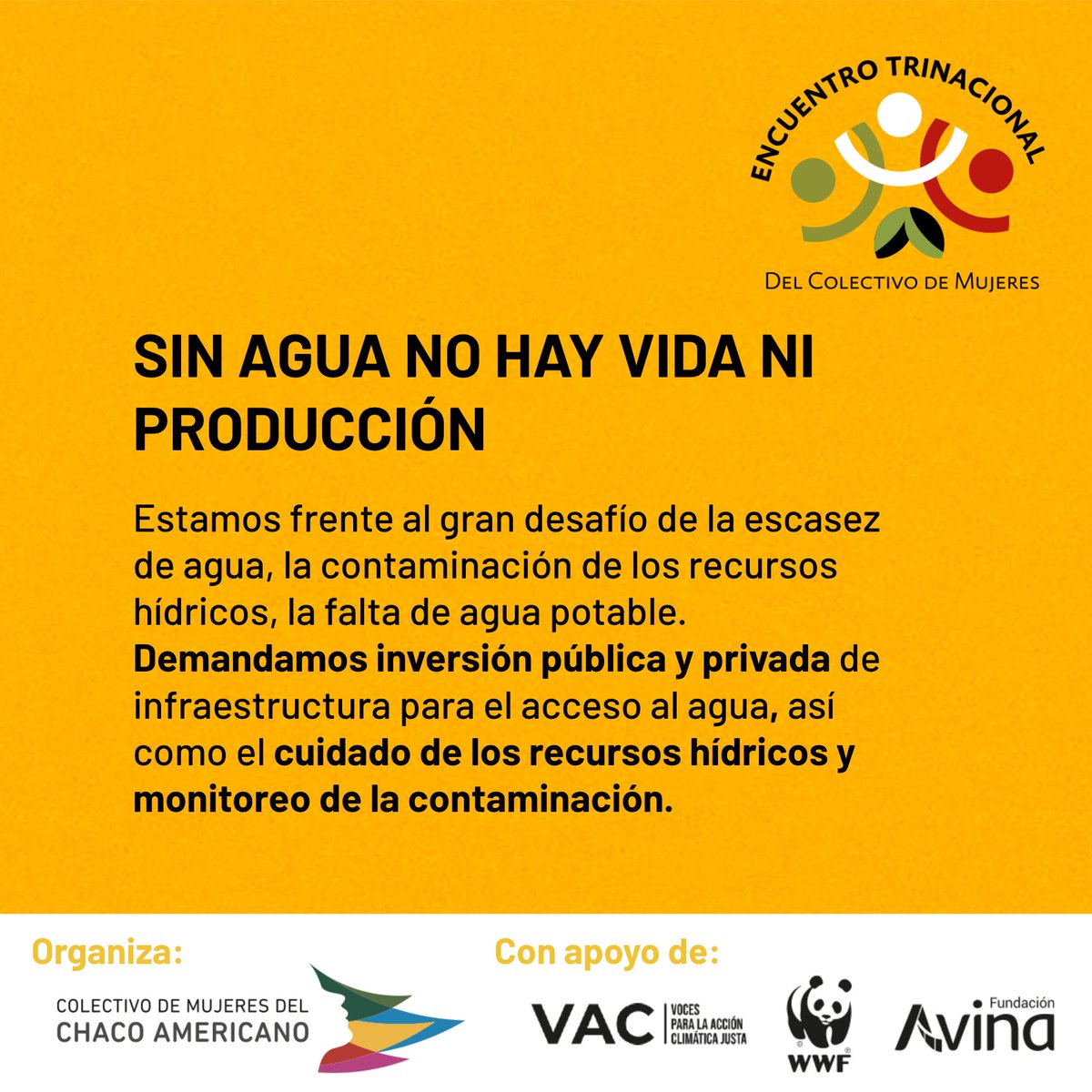 Las economías comunitarias se ven comprometidas por la disponibilidad de nuestras materias primas y con ello la producción de artesanías, el cuidado de animales y de nuestros medios de sostenibilidad.

💧Es vital cuidar nuestros recursos hídricos y monitorear la contaminación.