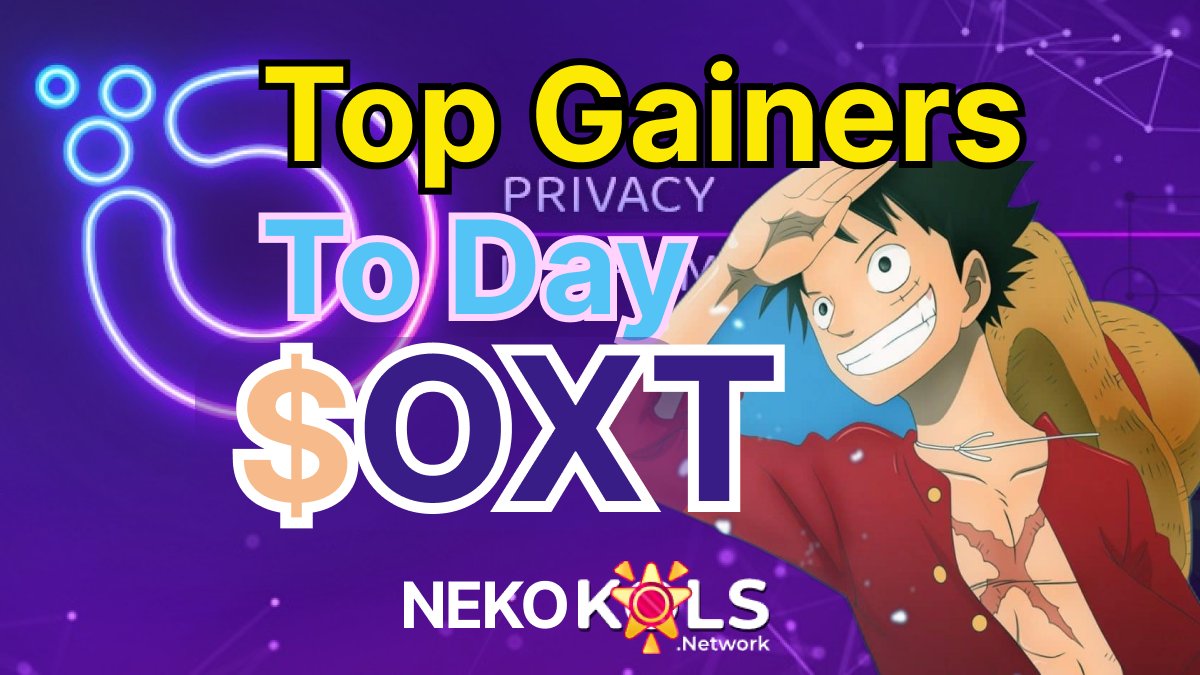 Today's Top Gainer Is The #Orchid ($OXT) Project.

which has shown strong growth and holds significant untapped potential. Let's take a closer look at what it has to offer:

 $OXT Thread 🧵#Orchid 👇👇