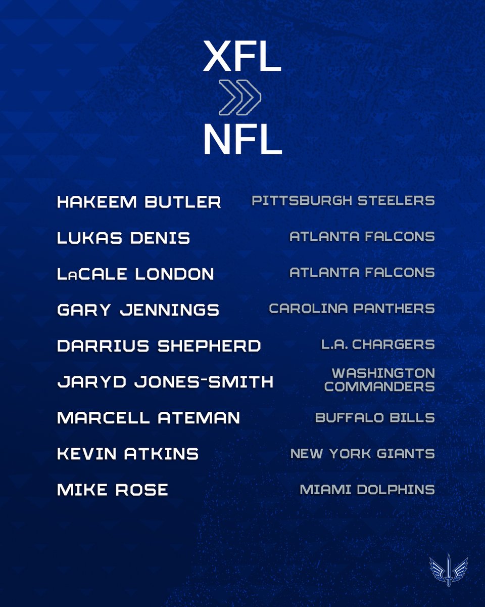 BattlehawksUFL's tweet photo. proud is an understatement 🥹

good luck in the preseason, boys!
#XFLtoNFL https://t.co/6mZQ1nvgjc