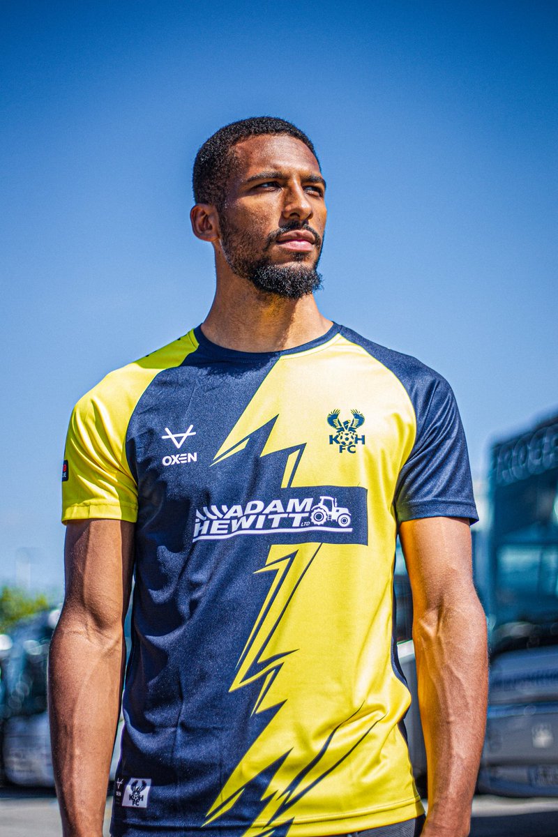 khfcofficial's tweet photo. Ready for the road ⚡️

🔵🟡 𝐘𝐨𝐮𝐫 2023-24 away kit is here!

#Harriers 🦅 https://t.co/m8evnjaLxH