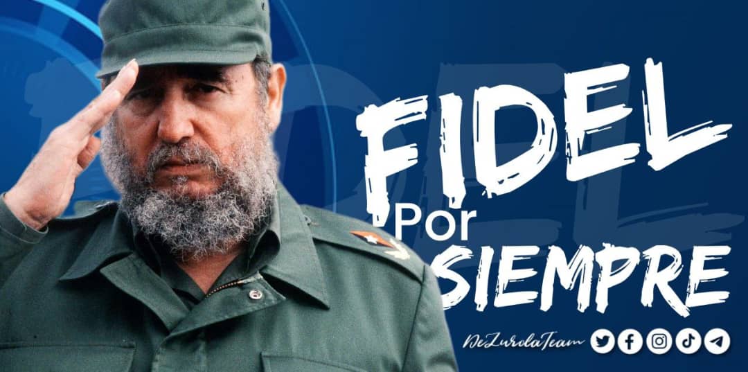 "Mientras haya un socialista de pie [...] Fidel estará entre nosotros y para siempre.#FidelPorSiempre #CubaPorLaVida #CubaCoopera <a href="/cubacooperaven/">Brigada Médica Cubana en Venezuela</a> <a href="/MINSAPCuba/">Ministerio de Salud Pública de Cuba</a> <a href="/japortalmiranda/">José Angel Portal Miranda</a>