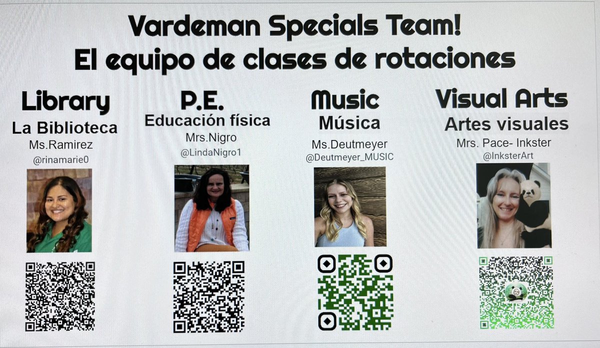 Meet the Dream Team <a href="/Vardeman_AISD/">Vardeman_ AISD</a> #MyAldine <a href="/AldineISD/">Aldine ISD</a> <a href="/rinamarie0/">Ms.Ramirez</a> <a href="/LindaNigro1/">Linda Nigro</a> <a href="/Deutmeyer_MUSIC/">Ms. Deutmeyer</a> <a href="/InksterArt/">👩‍🎨 Sonia Inkster 🎨</a>