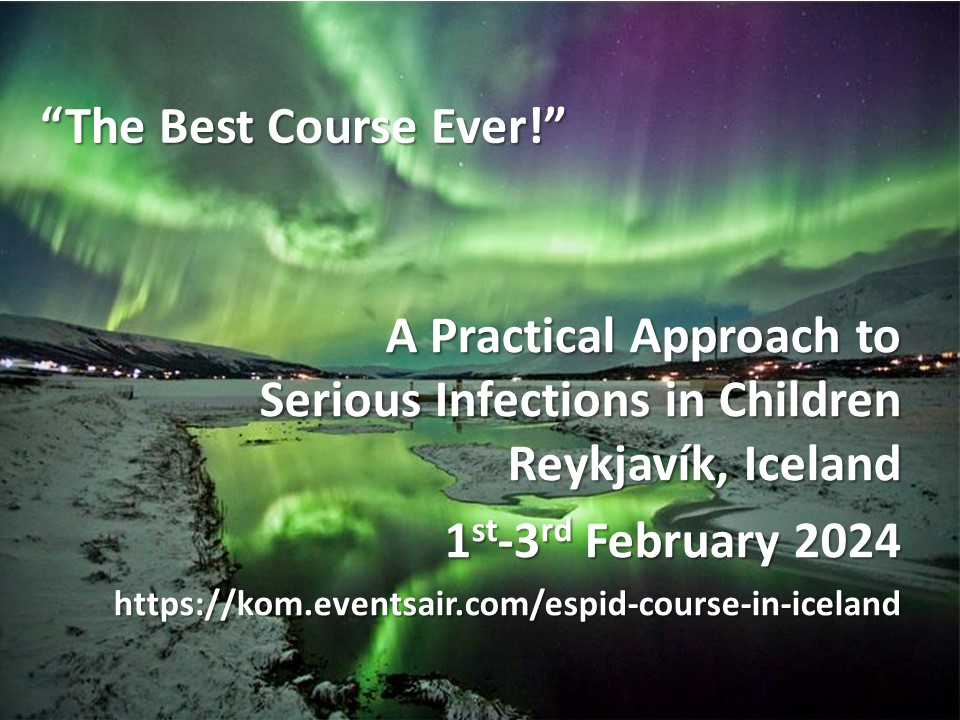 Serious Infections (@icelandcourse) on Twitter photo Registration is now OPEN!
#IcelandCourse2024
A practical approach to serious infection in children
February 1-3, 2024
Sponsored by <a href="/ESPIDsociety/">ESPIDSociety</a>
Early bird registration rates available now
Hurry, places are already going fast!!!
kom.eventsair.com/espid-course-i… Registration is now OPEN!
#IcelandCourse2024
A practical approach to serious infection in children
February 1-3, 2024
Sponsored by <a href="/ESPIDsociety/">ESPIDSociety</a>
Early bird registration rates available now
Hurry, places are already going fast!!!
kom.eventsair.com/espid-course-i…