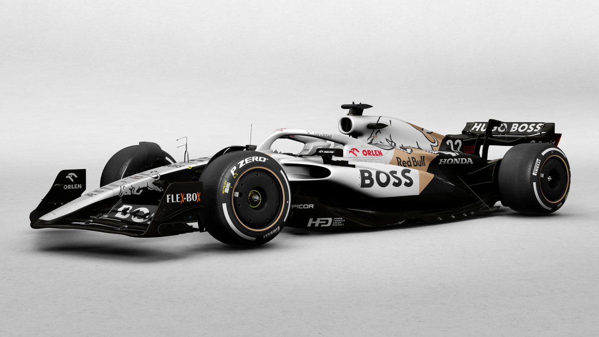 SirQwert's tweet photo. 2024 Boss Bulls Formula 1 Concept

With the rumor mill beeing red hot, 
my take on a @HUGOBOSS sponsored @AlphaTauriF1 Team for next season. 

#f1 #formula1 #hugoboss #concept #livery #redbullracing #AlphaTauri #f12023 #f12024 https://t.co/bOyvsPSD2I