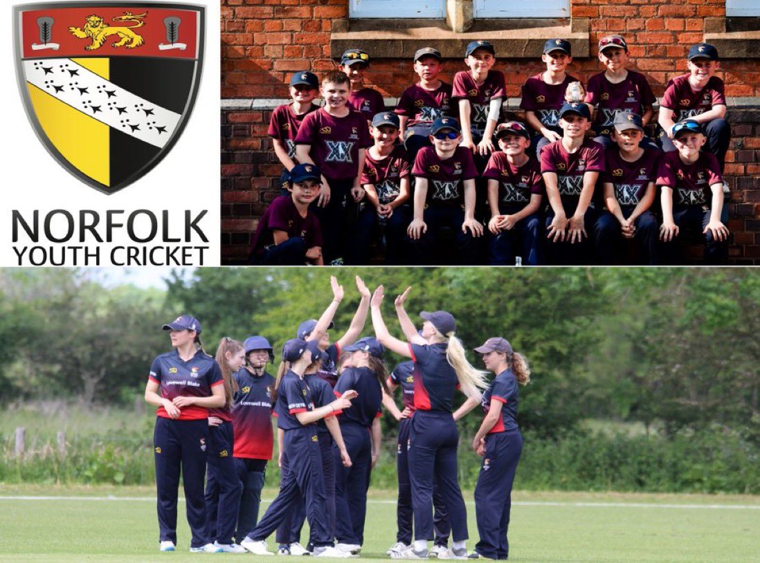 The registration process for the 2023/24 Norfolk County Age Group Open Trials is still open 🏏

(Open Nominations for Girls and Boys from U11 to U18)

Deadline 📅 Friday 18th August

Details &amp; Nominations 🔗 norfolkcricket.co.uk/norfolk-county…