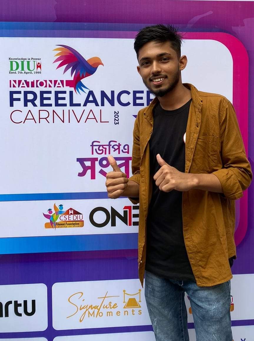 DIU Presents National Freelancer's Carnival 2023 Org. By One Way School &amp; CSEDIU Alum. Association.