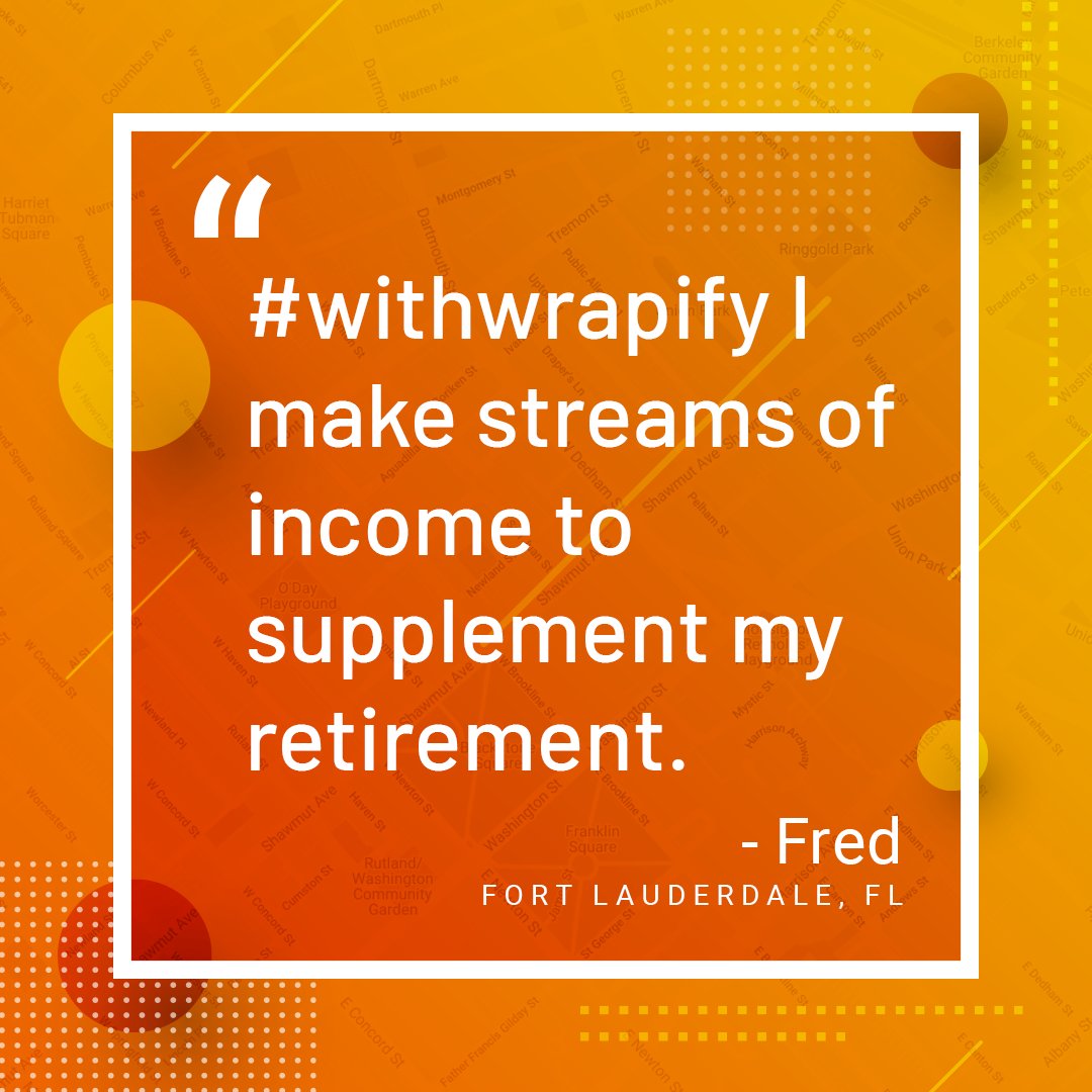 When you run a Wrapify campaign, you aren't just partnering with us, you're partnering with the community. 

Put money back into the pockets of everyday Americans today by kickstarting your Wrapify campaign. 💰🚦

#rideshare #gigeconomy #gigworkers #gigwork #sidehustle