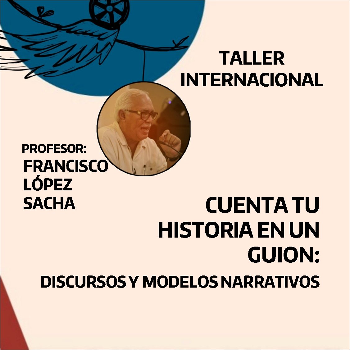 ✒️🔥QUEDAN POCOS DÍAS para nuestro Taller Internacional Cuenta tu Historia en un Guion: Discursos y modelos narrativos. 
🗓Del 18 de septiembre al 29 de septiembre | 2023
DESCÁRGATE LA CONVOCATORIA AQUÍ:
eictv.org/talleres-inter…