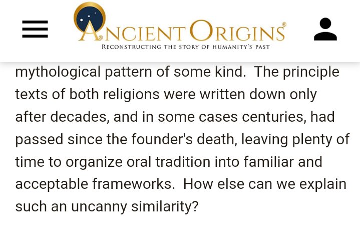 ClangingW's tweet photo. @ancientorigins Similarly wrong on the New Testament and gospels.

If they had been 'harmonized' later then the separate accounts would not look like authentic eye witness accounts. https://t.co/ToIReWhJk7