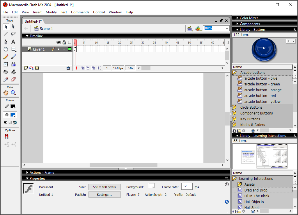WebDesignMuseum's tweet image. Happy 20th Birthday Macromedia Flash MX 2004 and ActionScript 2.0!  

On September 10, 2003, Macromedia released the Macromedia Flash MX 2004, which included a new version of the language ActionScript 2.0.  

webdesignmuseum.org/old-software/m…

#WebDesignHistory