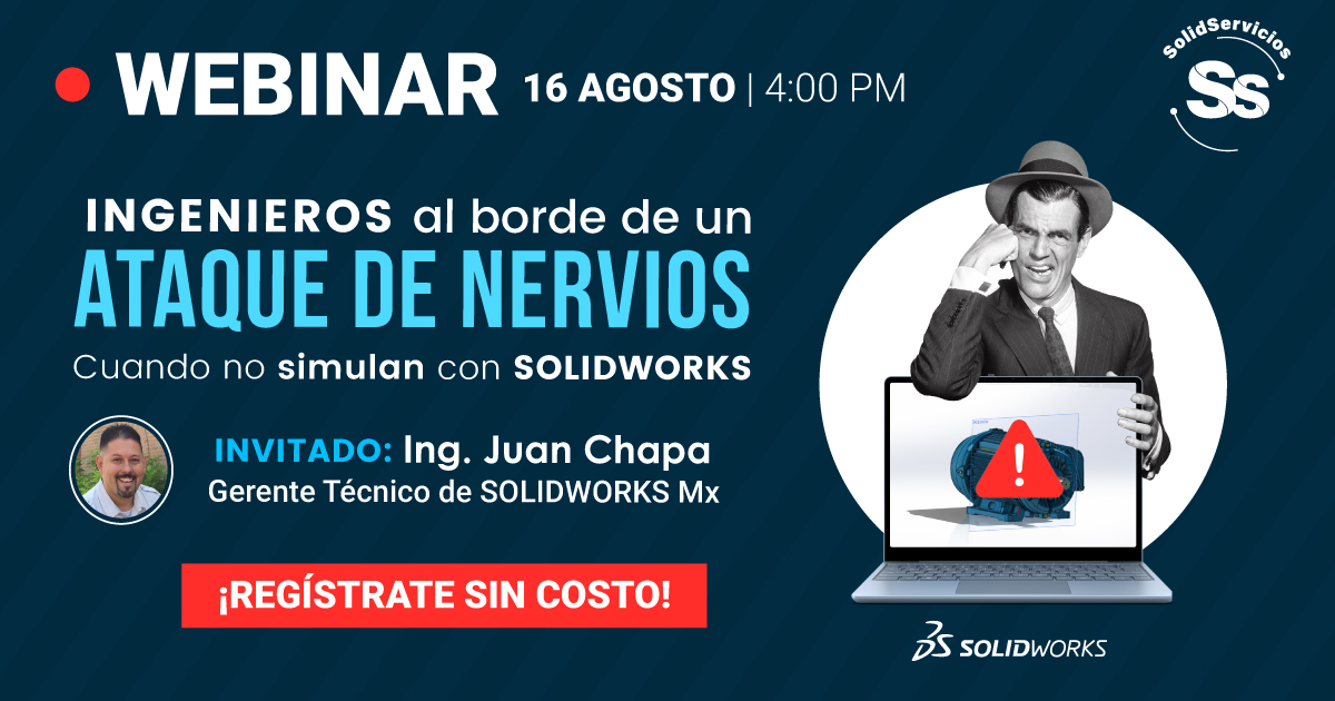 SolidServicios's tweet photo. 🛠️ En este WEBINAR los expertos te revelarán los principales problemas que los ingenieros enfrentan cuando no cuentan con la ayuda de la simulación 😅 y cómo resolverlos.​ 

Reserva tu lugar ahora mismo: ​https://t.co/ntDtXRTr3v
_
#SOLIDWORKS #SIMULIA #3DEXPERIENCE #Simulation https://t.co/m3JyUwZ3zA