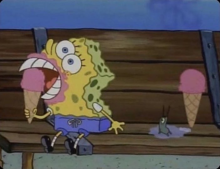 “you thought you ate that”

me: